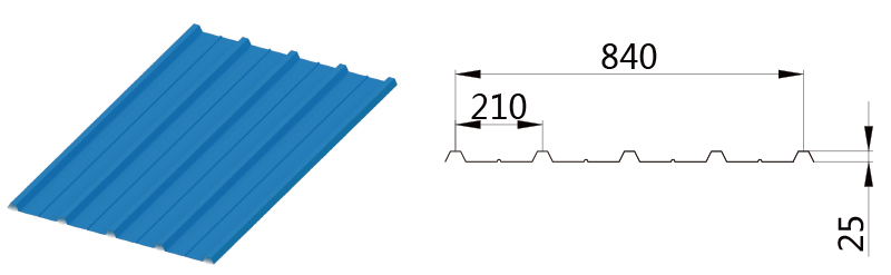 corrugated roof sheet soalr rooftop mount