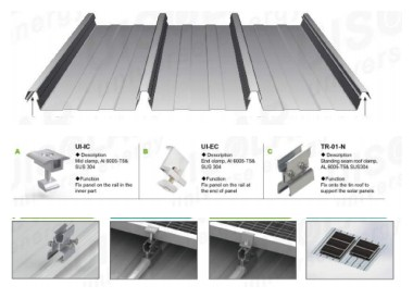 standing seam roof mount