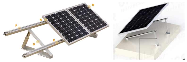 Aluminum Triangle Mounting Structure