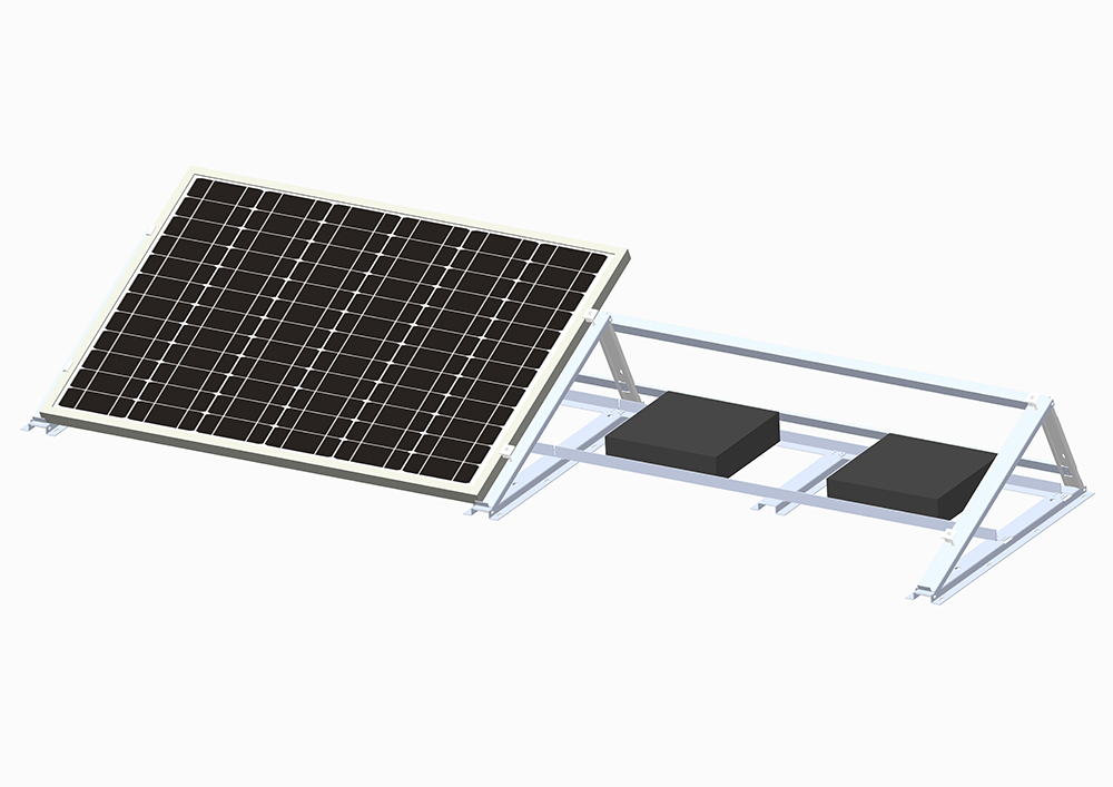 UISOLAR’s ballasted mounting bracket