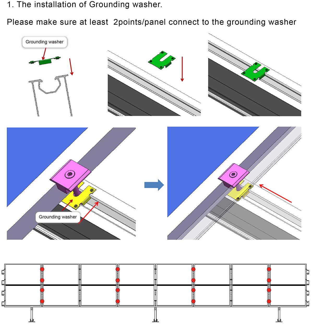 Grounding lug and Bounding Jumper