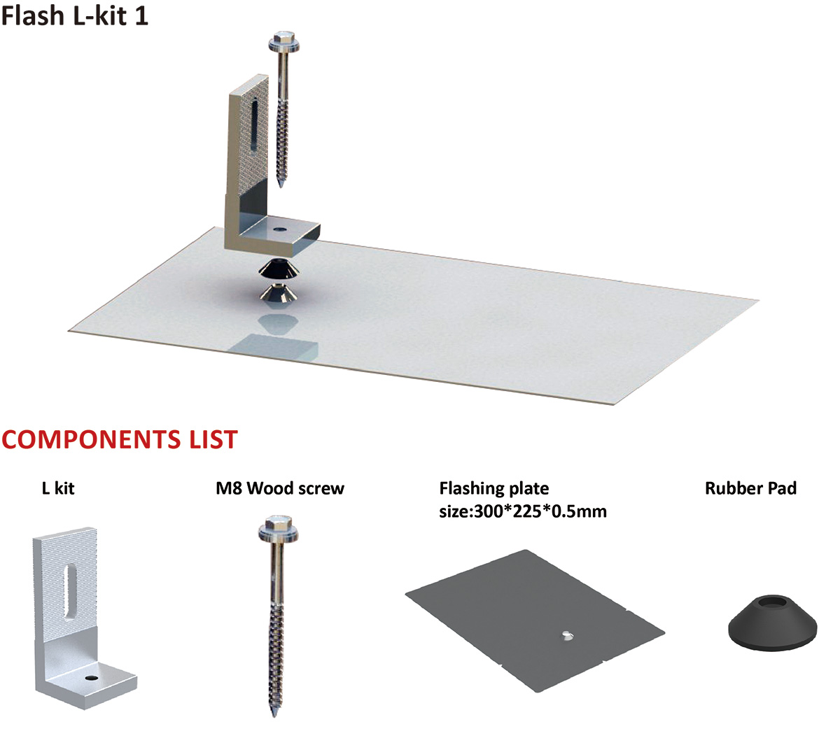 Flash kits with L mount