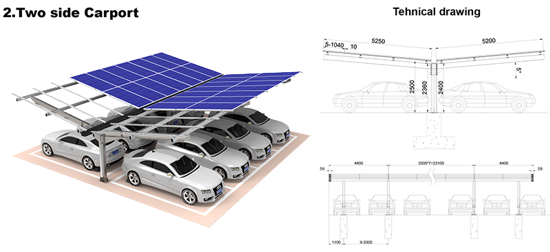 Single Pole Solar Carport Single Pole Solar Carport