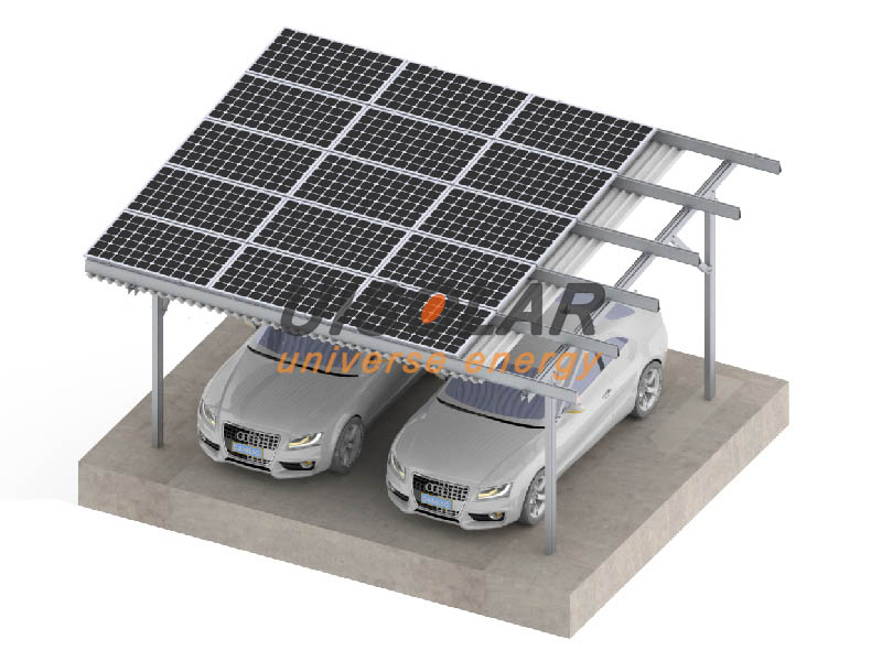 100kw Solar carports finished installation 