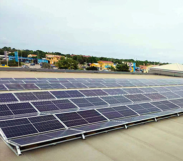 East-West Ballast Photovoltaic Mounting System 