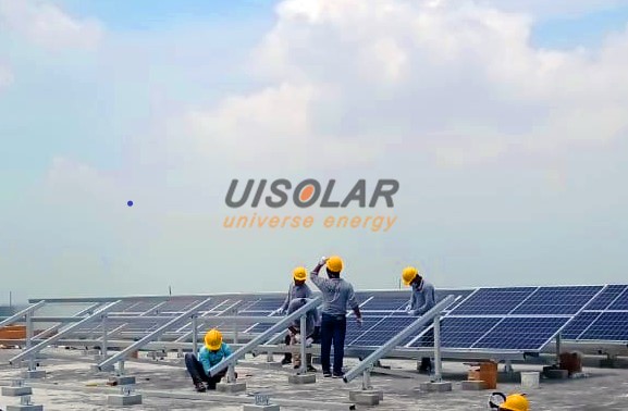 UISOLAR Provides Solar Racking for Roof Project in Bengal